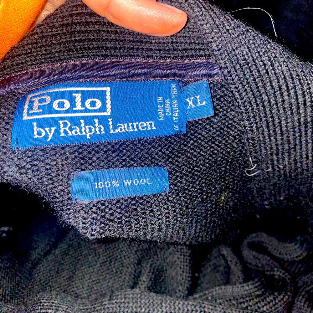 Ralph Lauren 100 percent wool cardigan